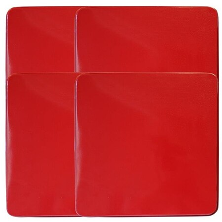 Reston Lloyd Reston Lloyd G-600-R Square Tin Burner Cover  Red G-600-R